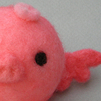 Pink flying pig